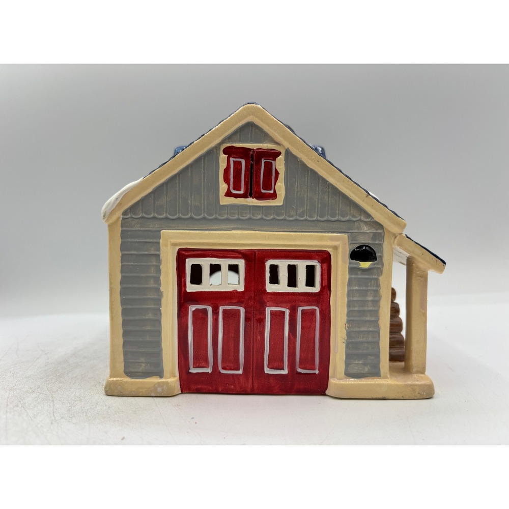 Department 56 1988 Vintage Original Snow Village Single Car Garage 5125-0